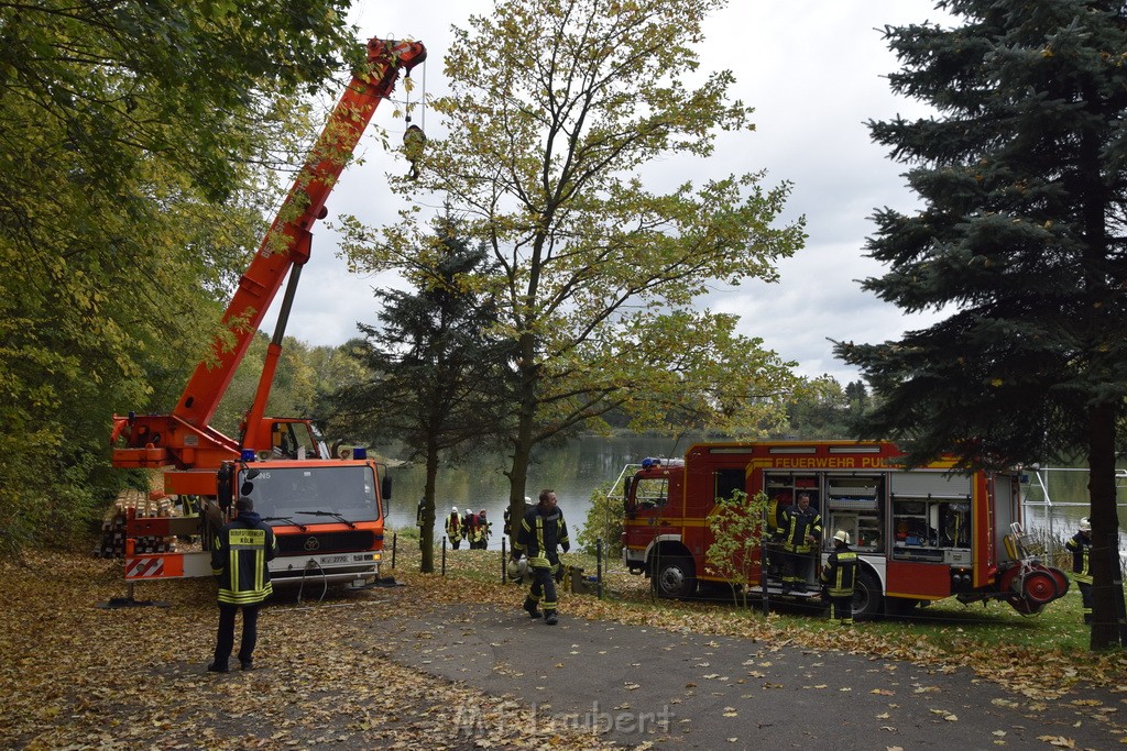 Einsatz BF Koeln PKW im See Koeln Esch P194.JPG - Miklos Laubert